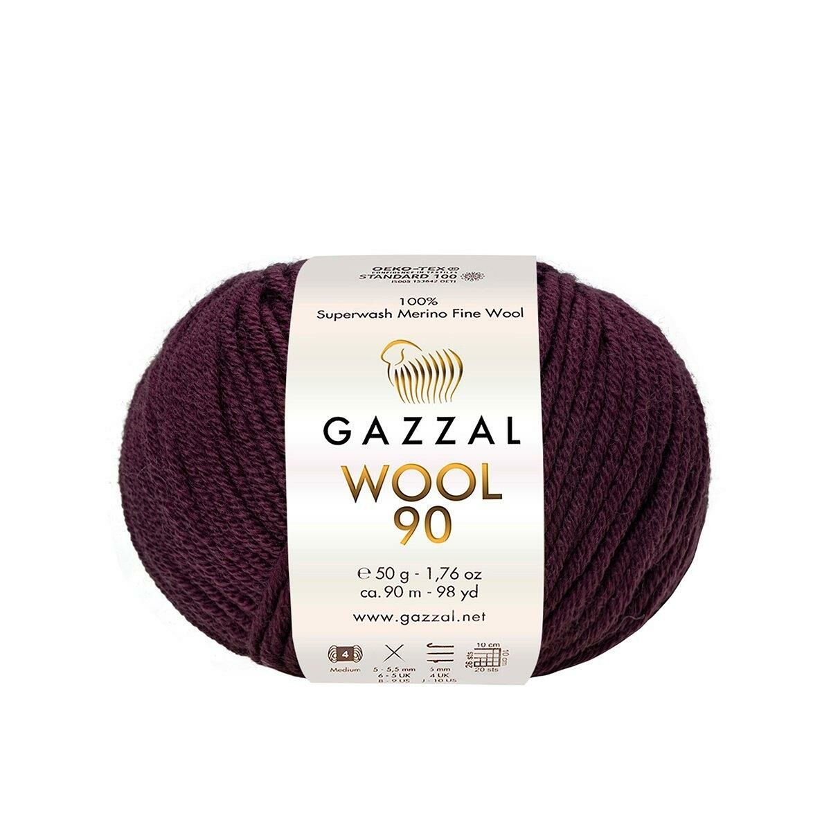 Gazzal Wool 90 El Örgü İpi 3681