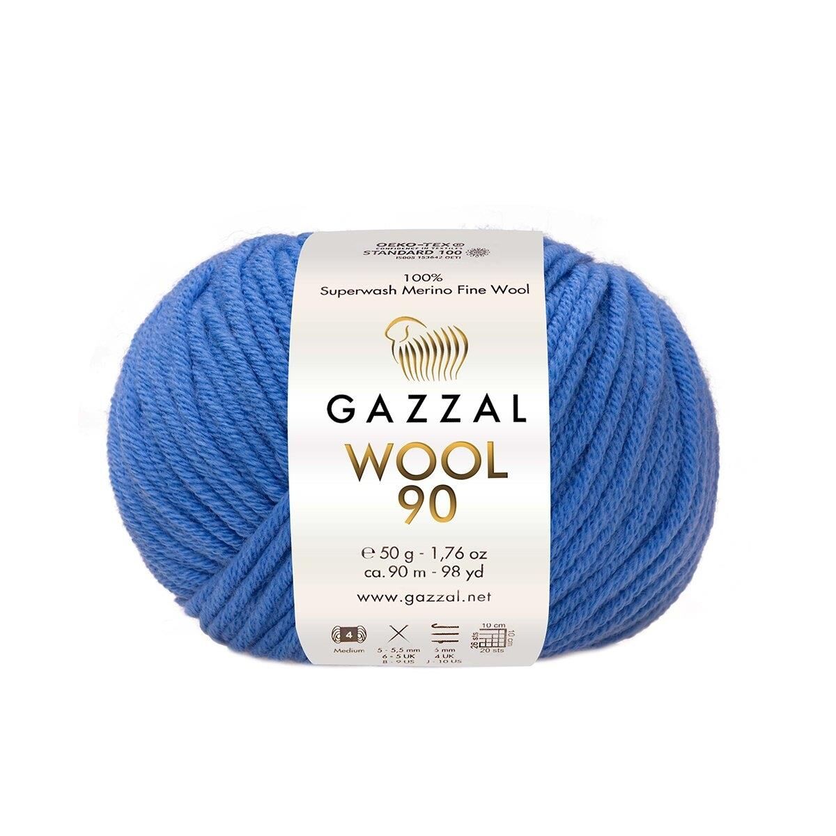Gazzal Wool 90 El Örgü İpi 3687