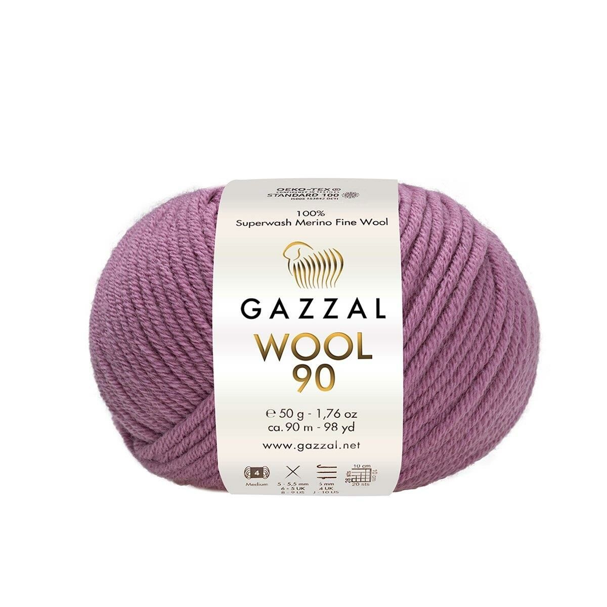 Gazzal Wool 90 El Örgü İpi 3683
