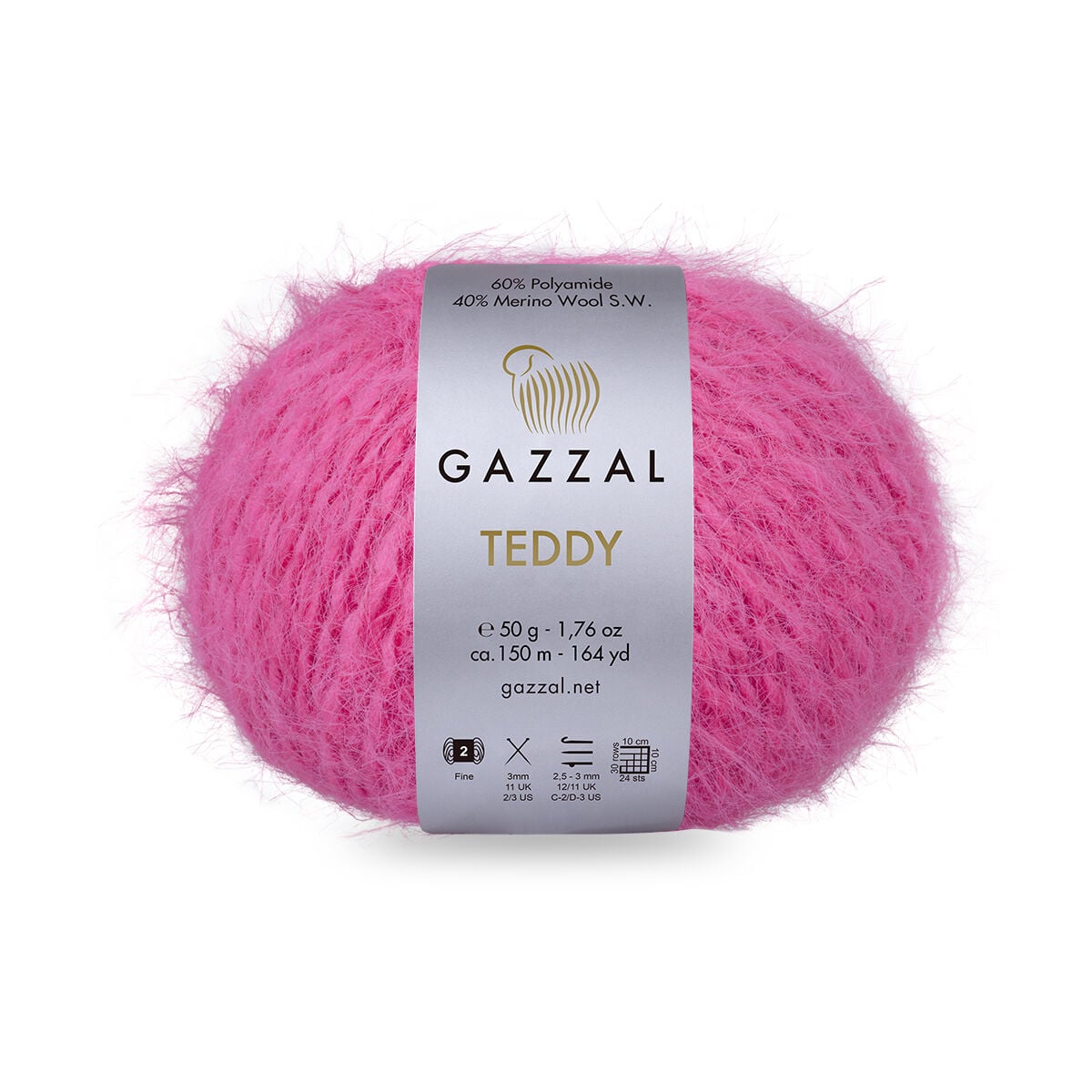 Gazzal Teddy El Örgü Ipleri