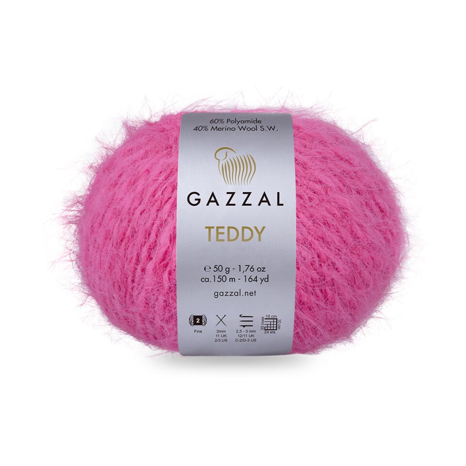 Gazzal Teddy El Örgü Ipleri