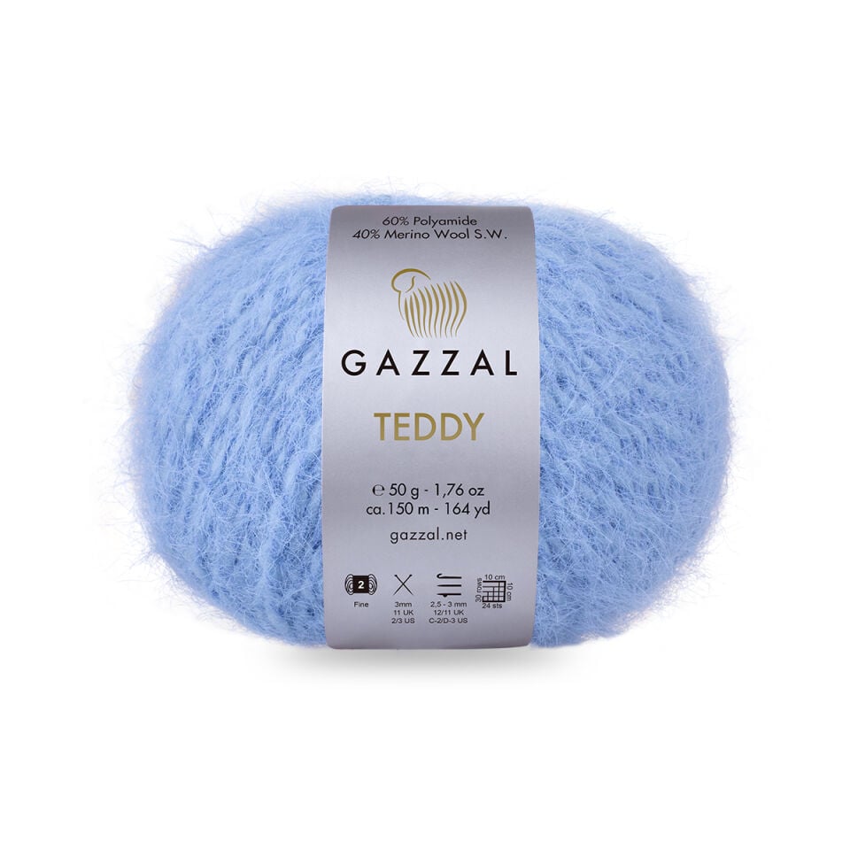 Gazzal Teddy El Örgü Ipleri