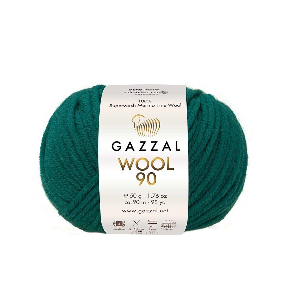Gazzal Wool 90 El Örgü İpi 3674