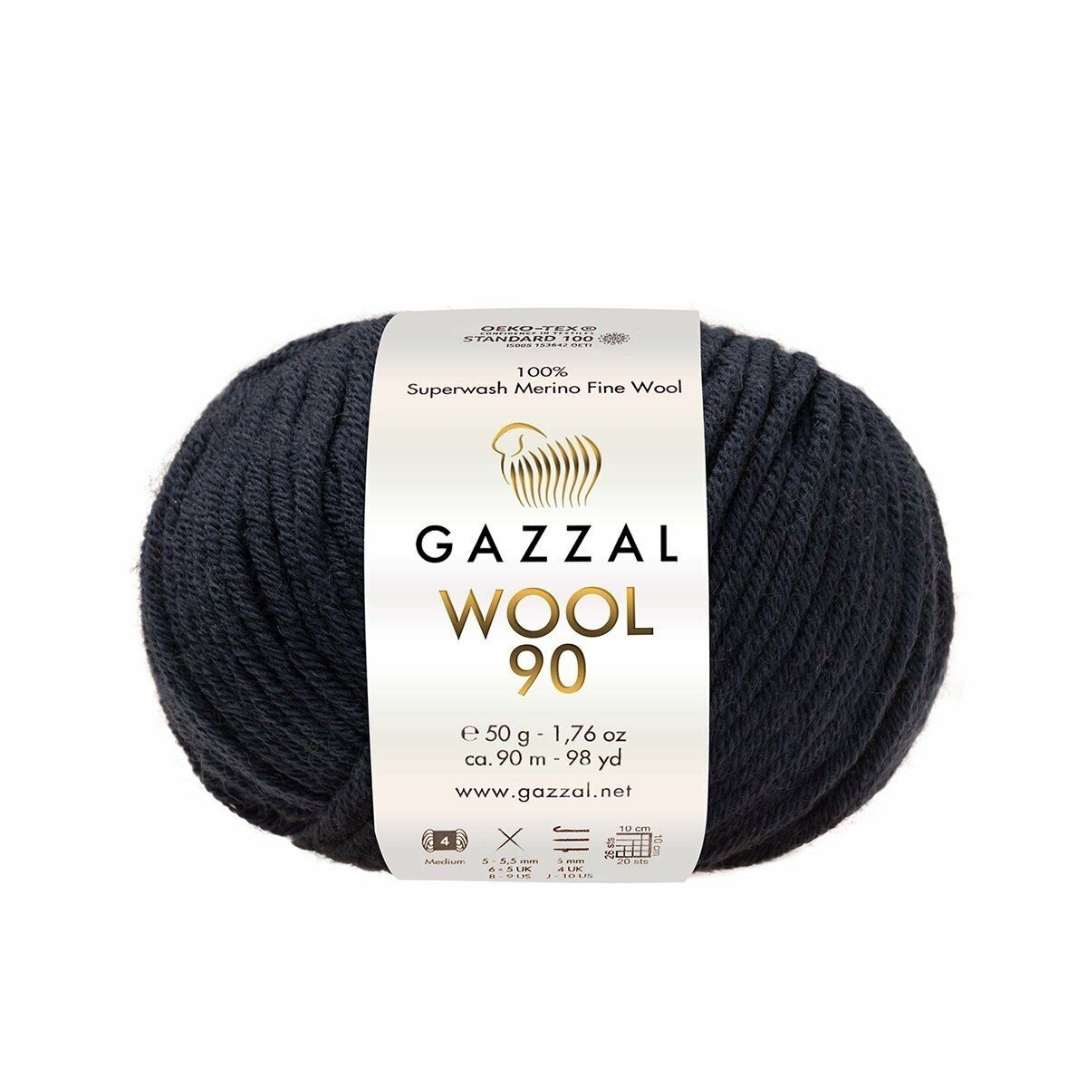 Gazzal Wool 90 El Örgü İpi 3689