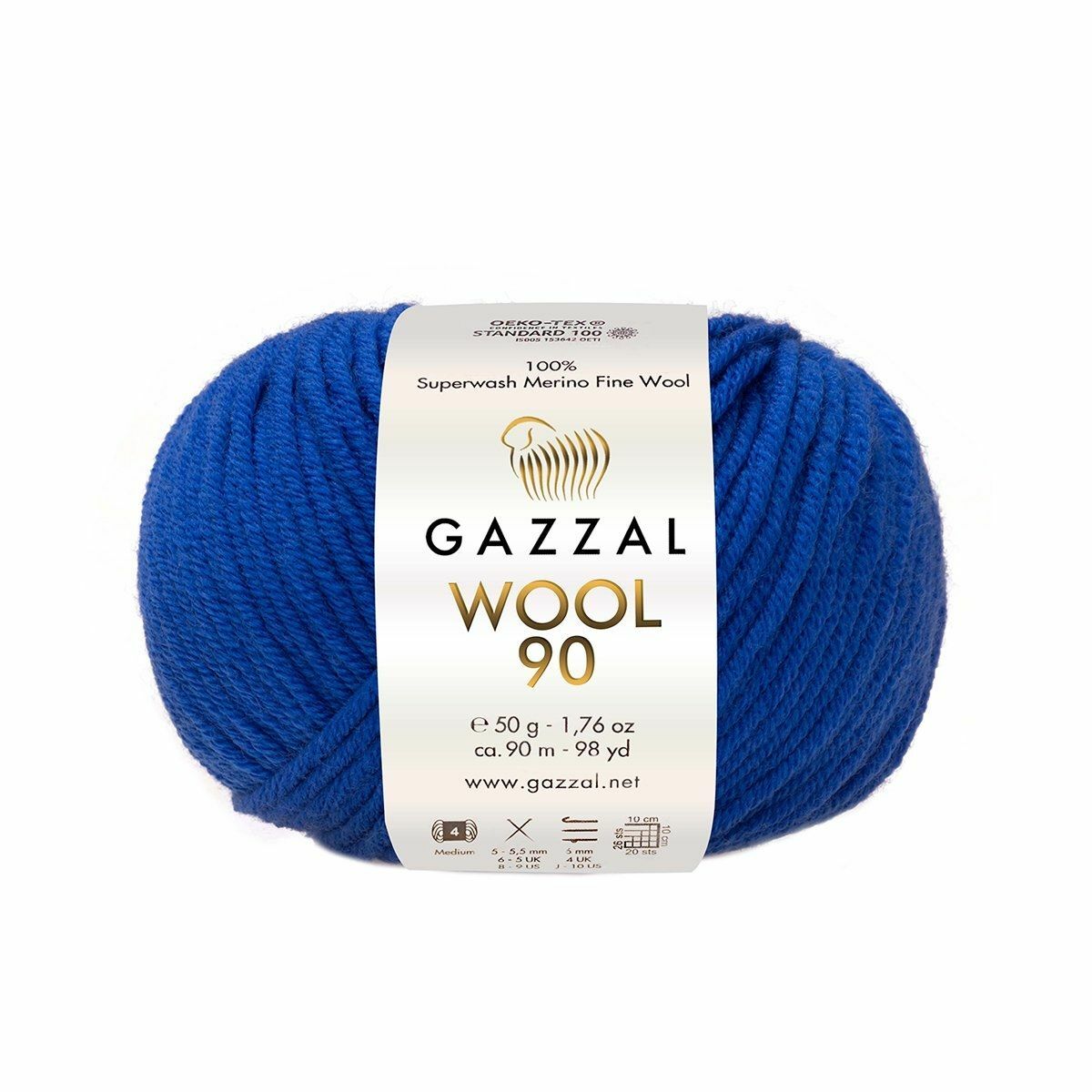 Gazzal Wool 90 El Örgü İpi 3688