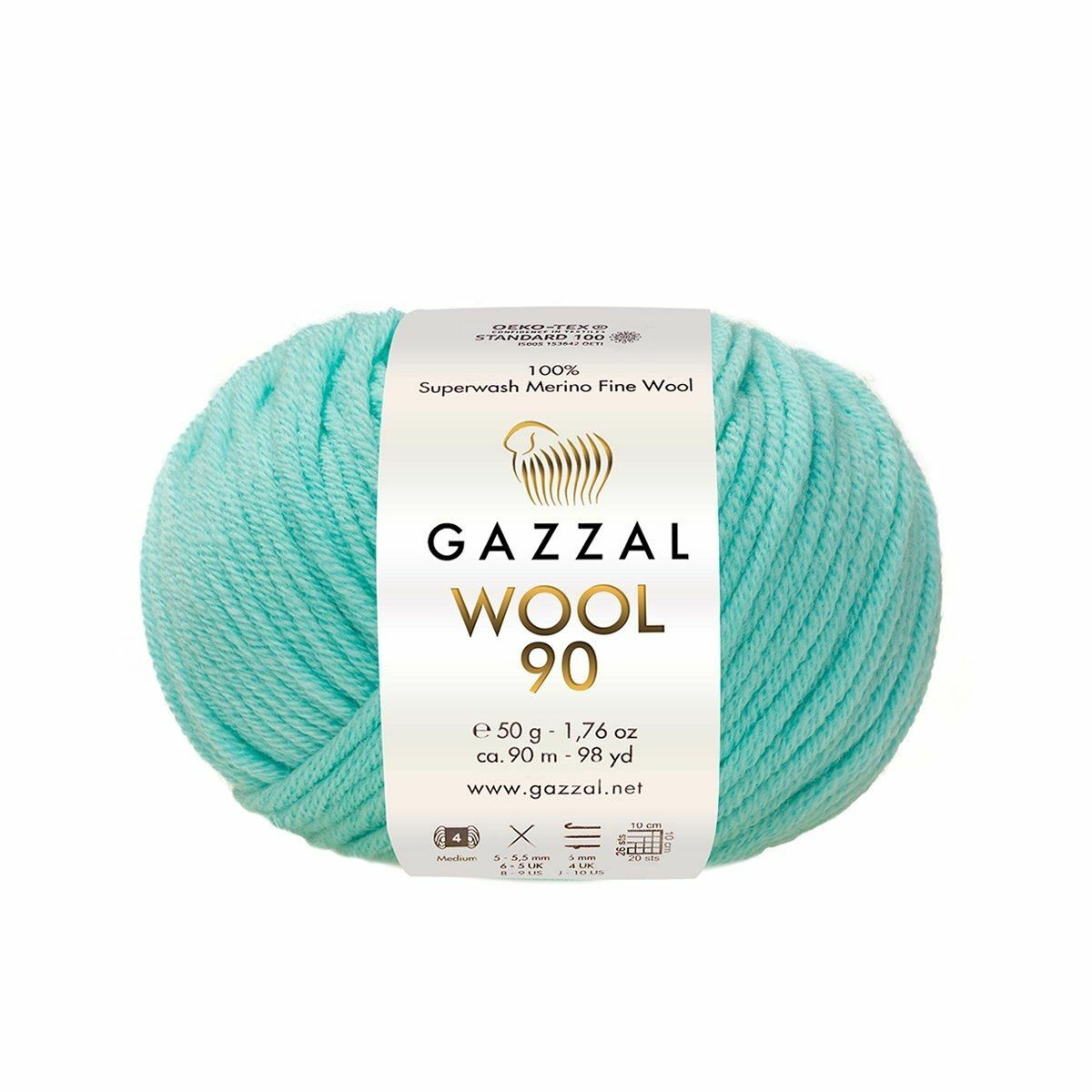 Gazzal Wool 90 El Örgü İpi 3686