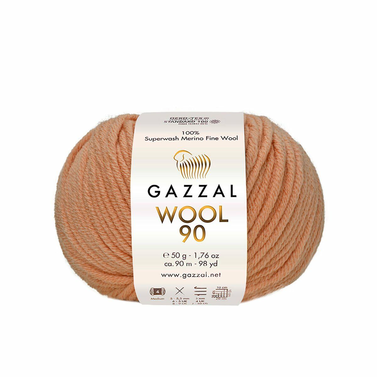 Gazzal Wool 90 El Örgü İpi 3653