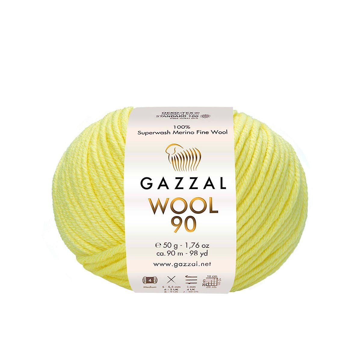 Gazzal Wool 90 El Örgü İpi 3665