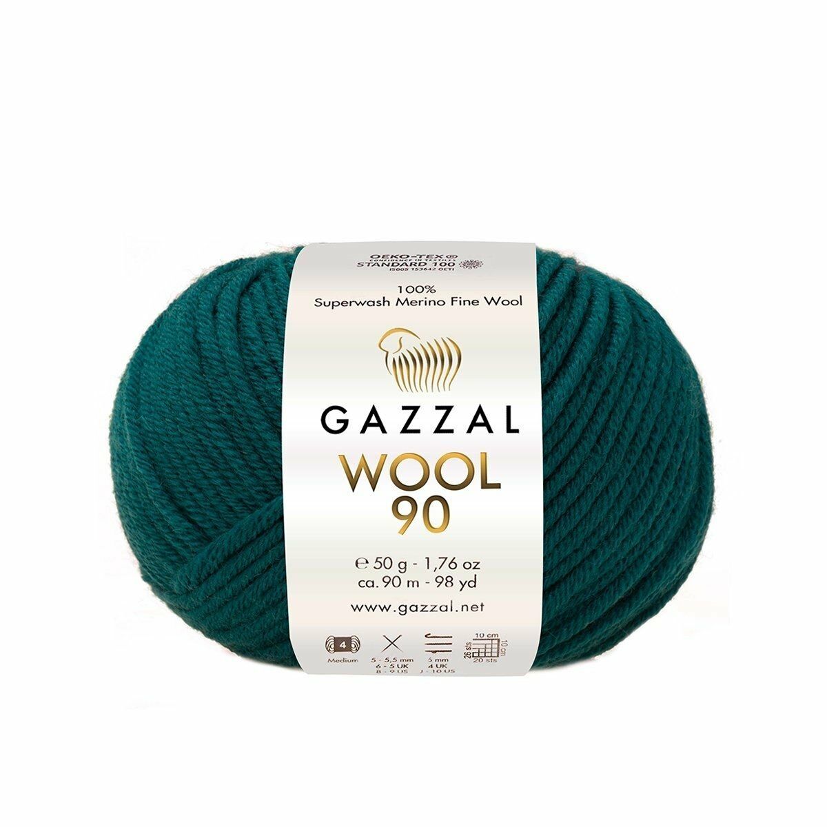 Gazzal Wool 90 El Örgü İpi 3675