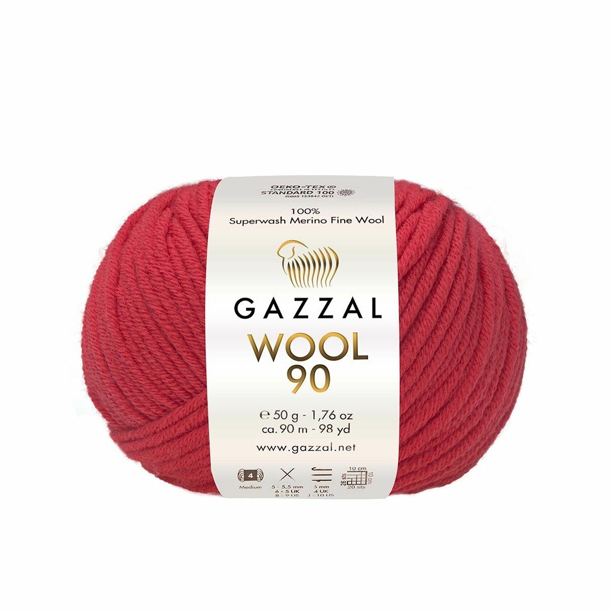 Gazzal Wool 90 El Örgü İpi 3678