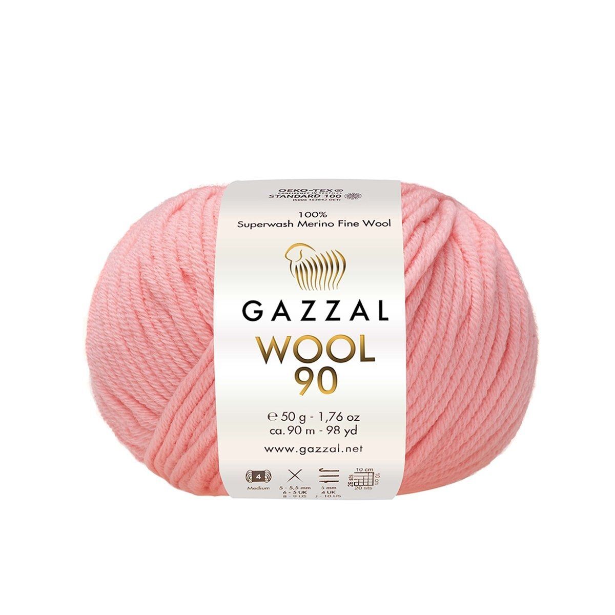 Gazzal Wool 90 El Örgü İpi 3676