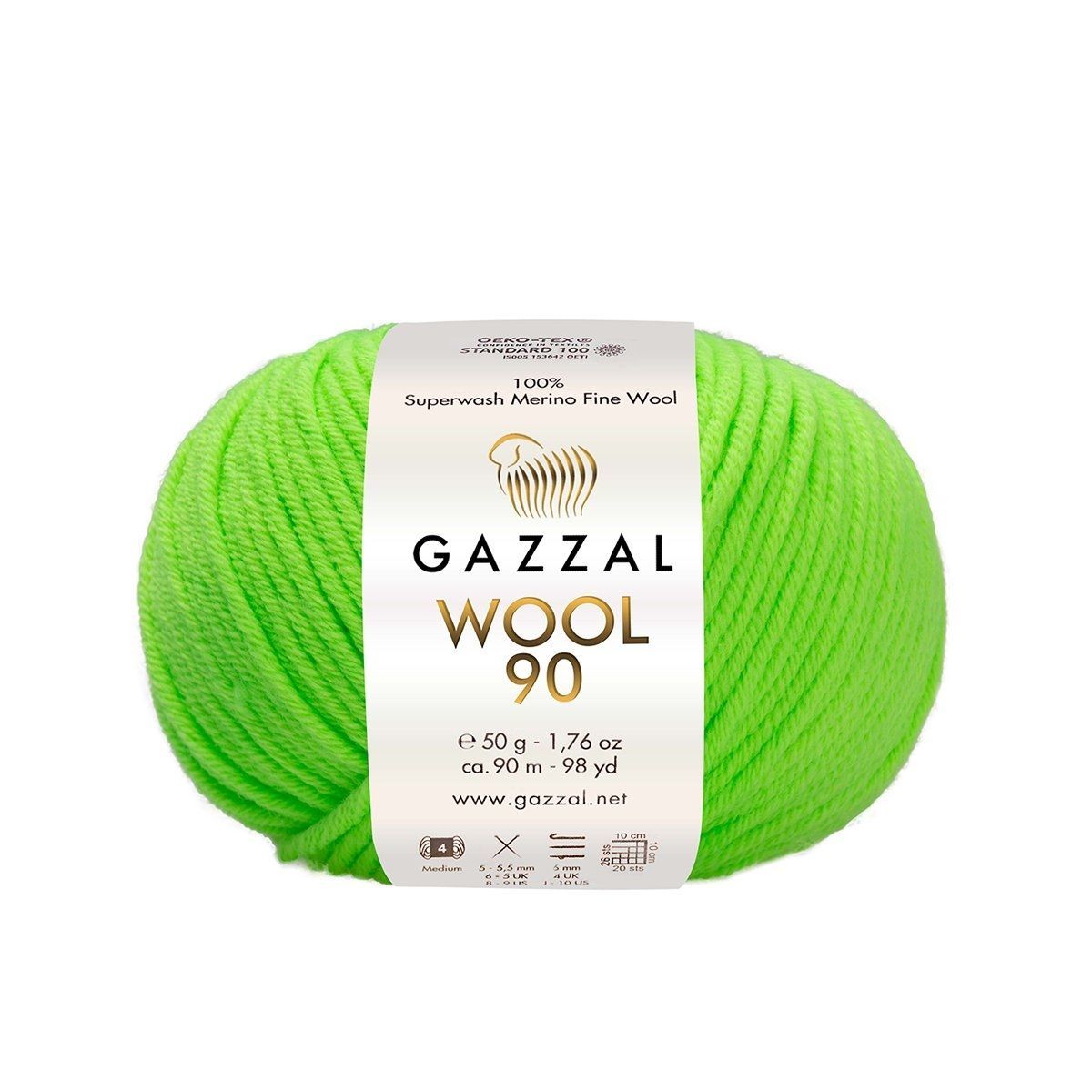 Gazzal Wool 90 El Örgü İpi 3691