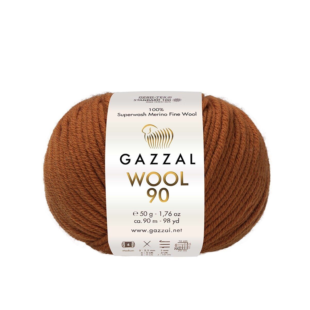 Gazzal Wool 90 El Örgü İpi 3669