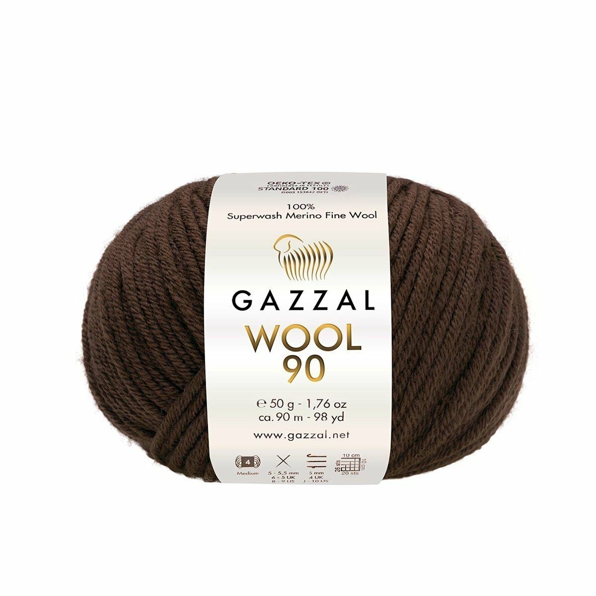 Gazzal Wool 90 El Örgü İpi 3662
