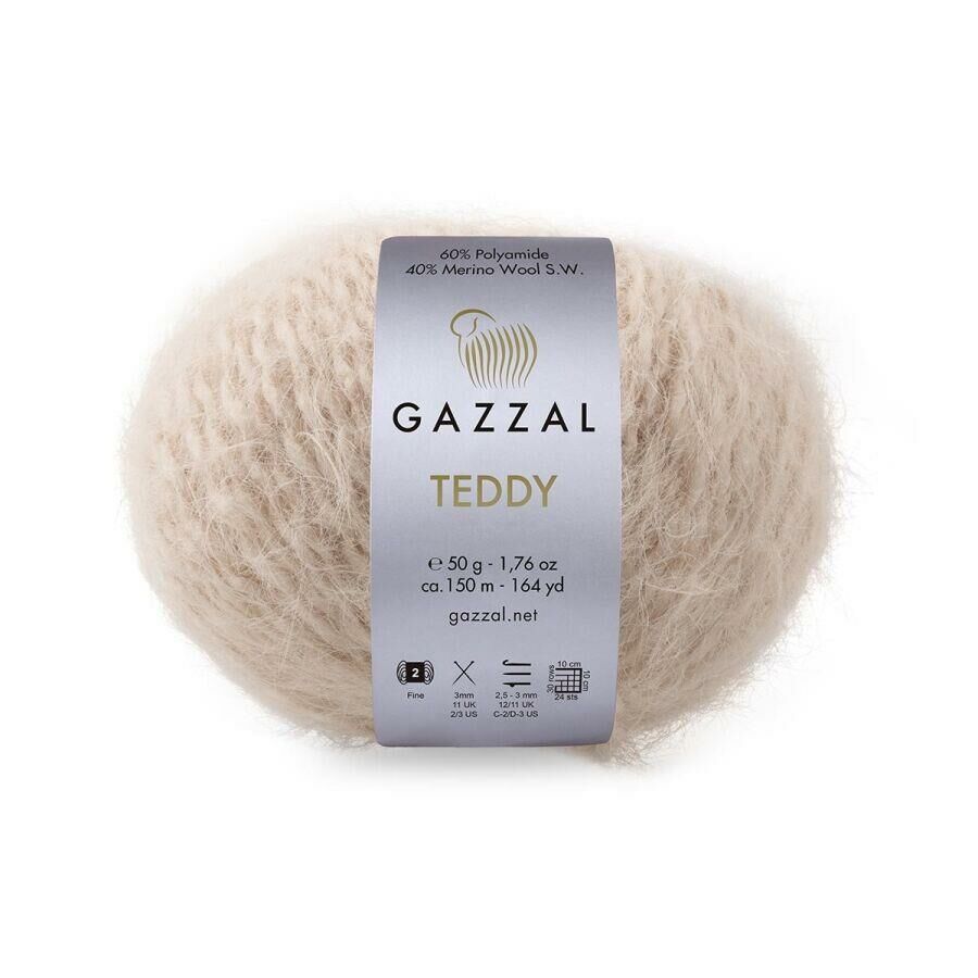 Gazzal Teddy El Örgü İpleri 6534