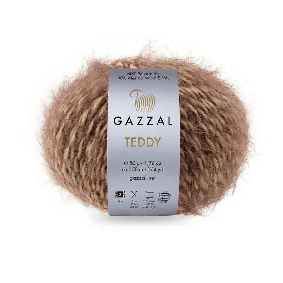 Gazzal Teddy El Örgü İpleri 6540