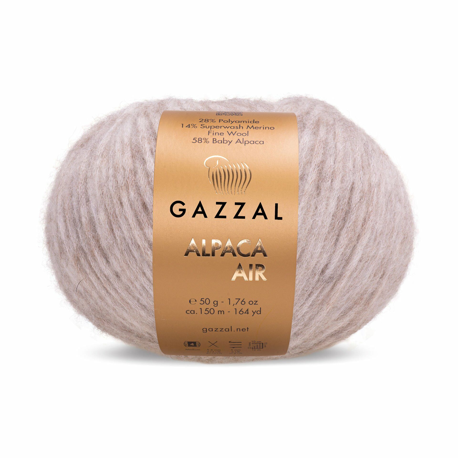 Gazzal Alpaca Air Örgü İpi 72