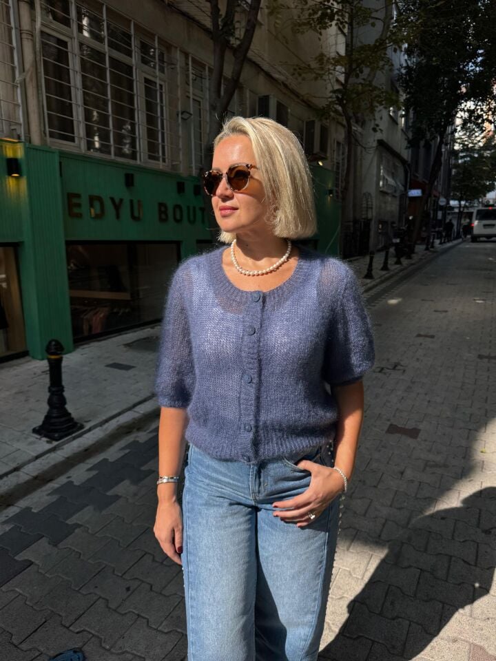 Cloe Blouse Örgü Hırka İpi Kiti