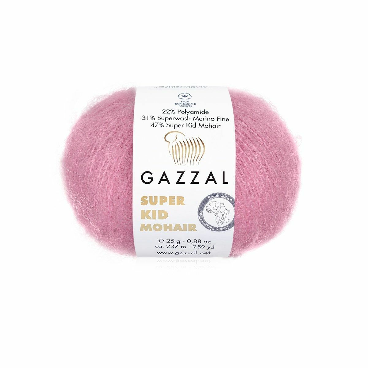 Gazzal Super Kid Mohair El Örgü İpi 64412