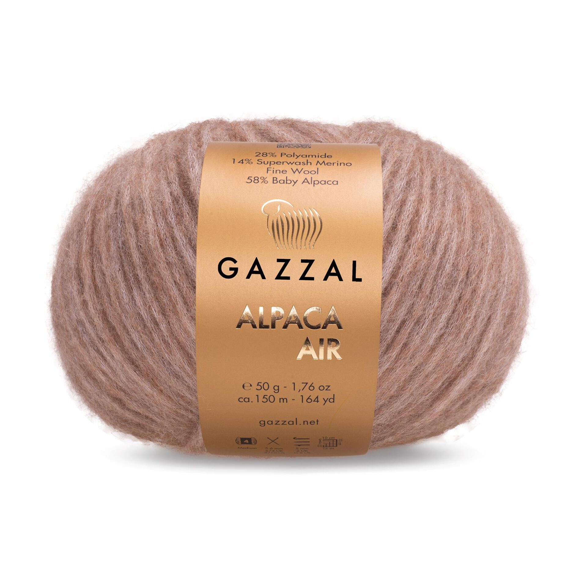 Gazzal Alpaca Air Örgü İpi 76