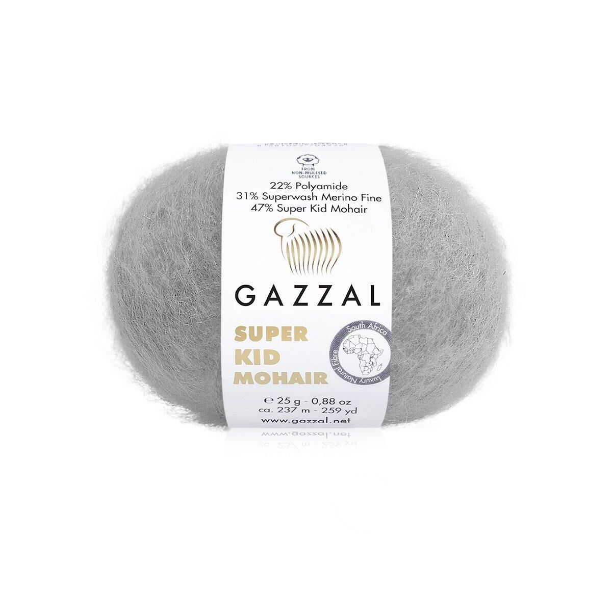 Gazzal Super Kid Mohair El Örgü İpi 64434