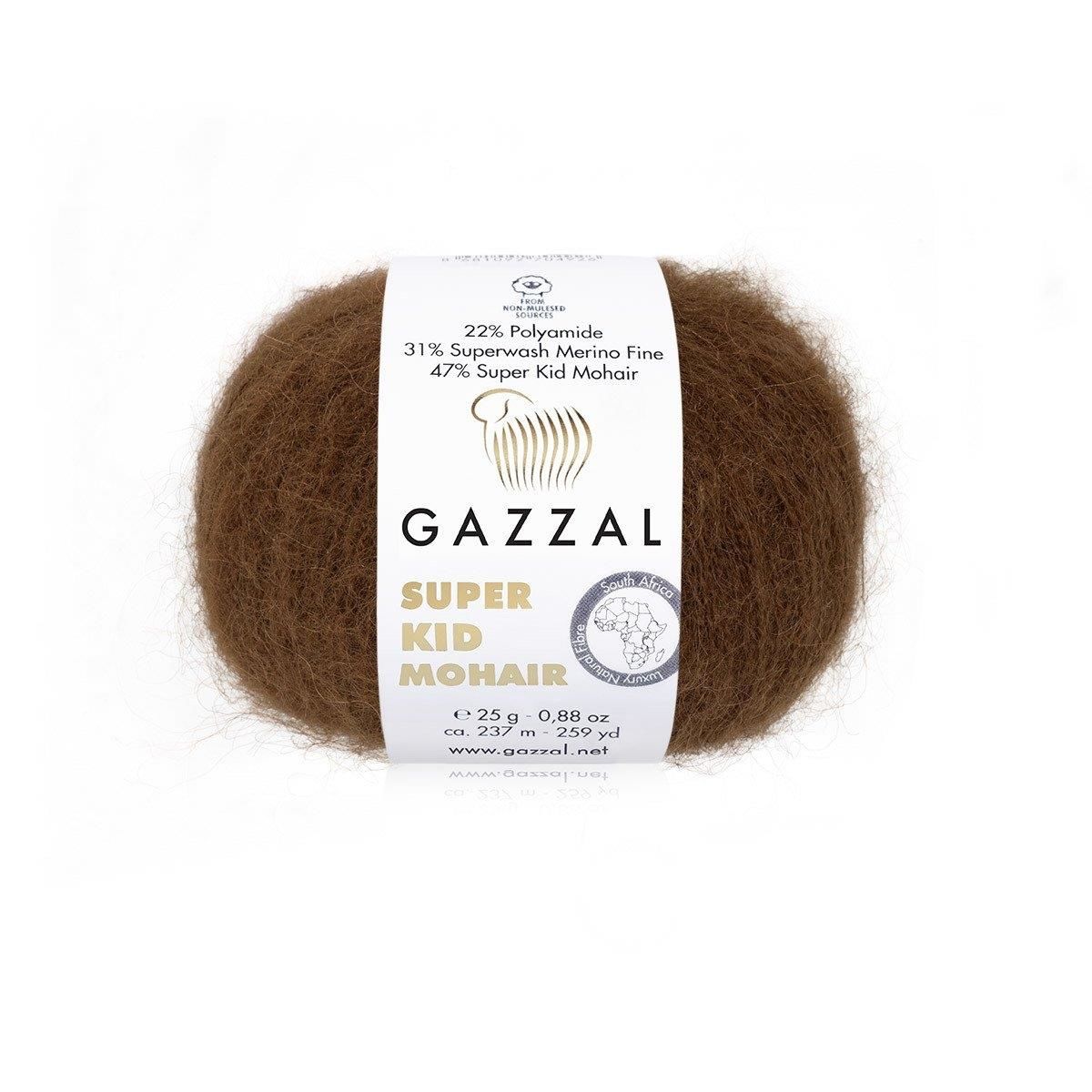 Gazzal Super Kid Mohair El Örgü İpi 64400
