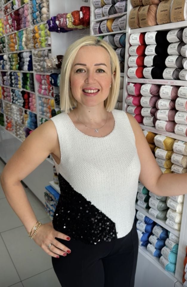 Cotton Dreams Örgü Bluz Kiti