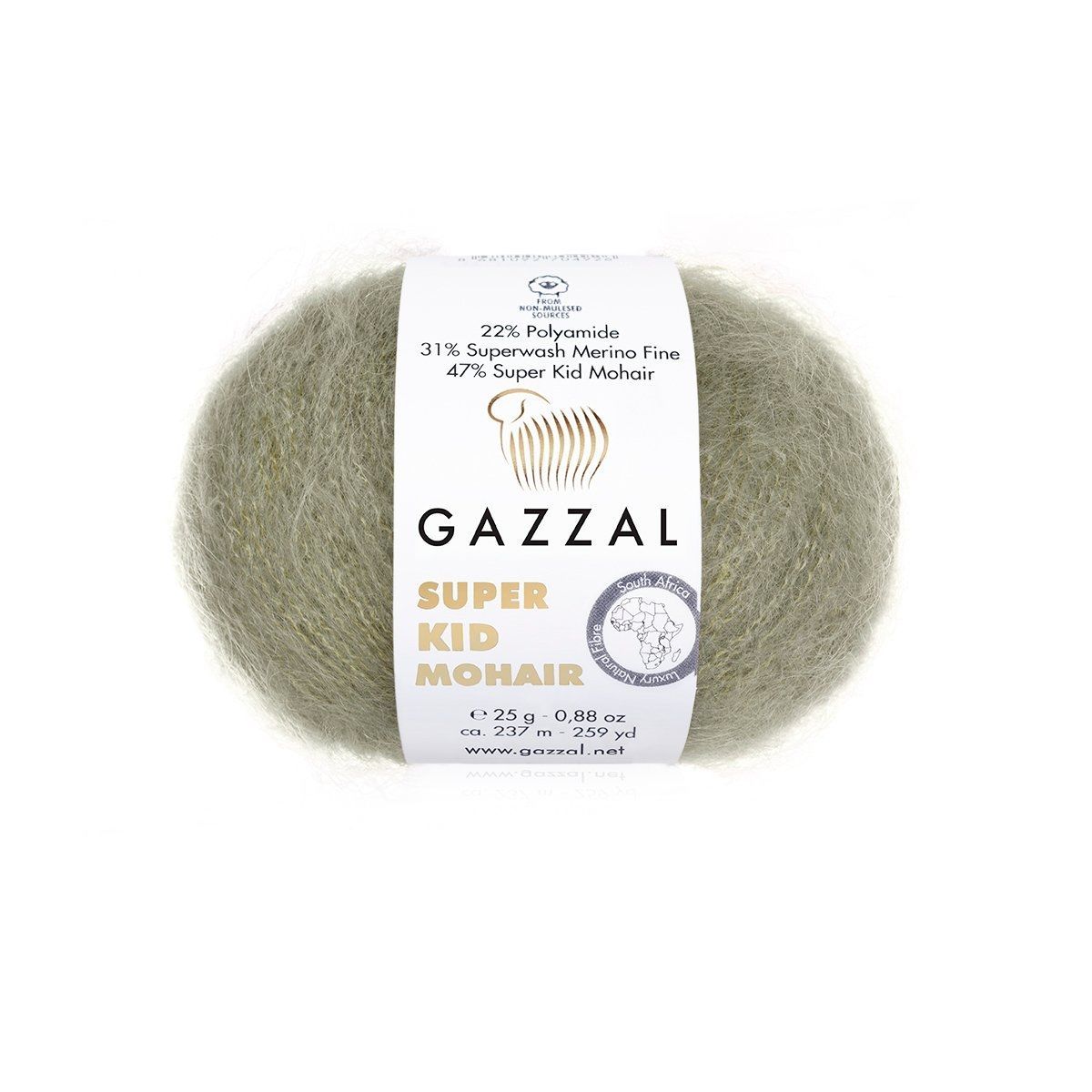 Gazzal Super Kid Mohair El Örgü İpi 64407
