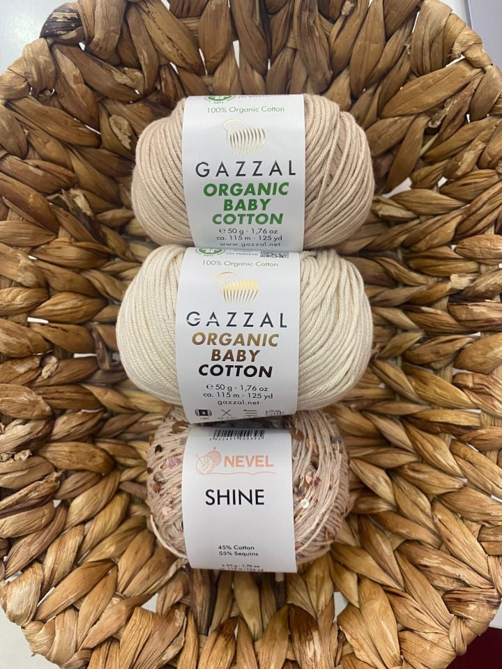 Organic Baby Cotton Shine Bluz 09 - 46-48 BEDEN