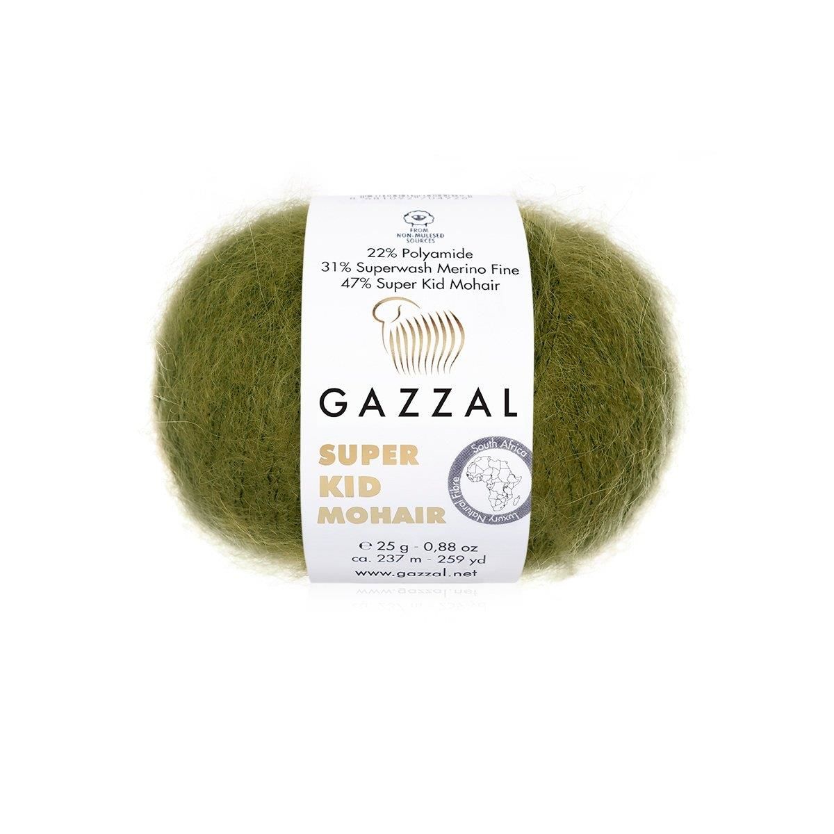 Gazzal Super Kid Mohair El Örgü İpi 64402