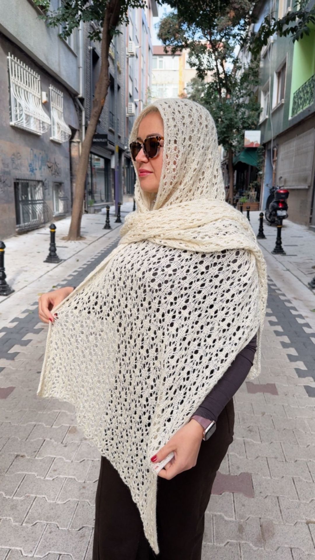 Nova El Örgüsü Şal Kiti