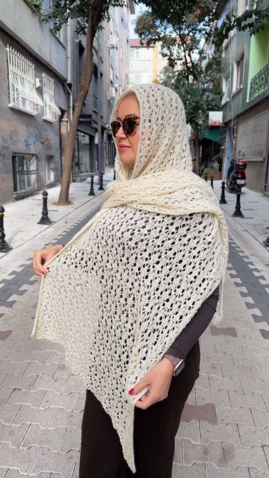 Nova El Örgüsü Şal Kiti