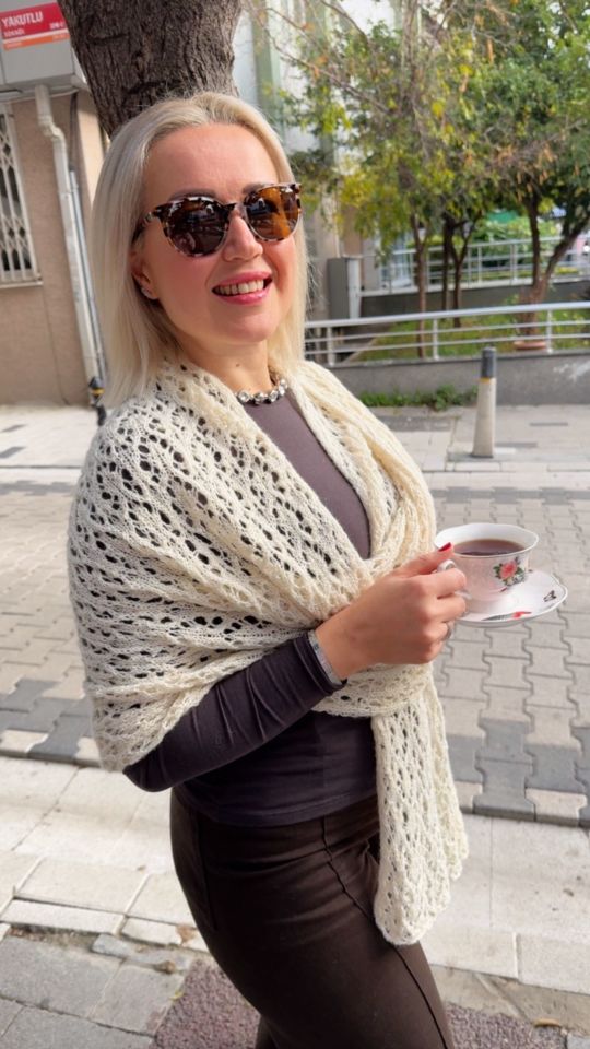 Nova El Örgüsü Şal Kiti