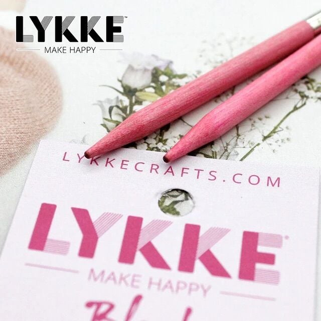 Lykke Blush Değiştirilebilir Misinalı Şiş 13cm