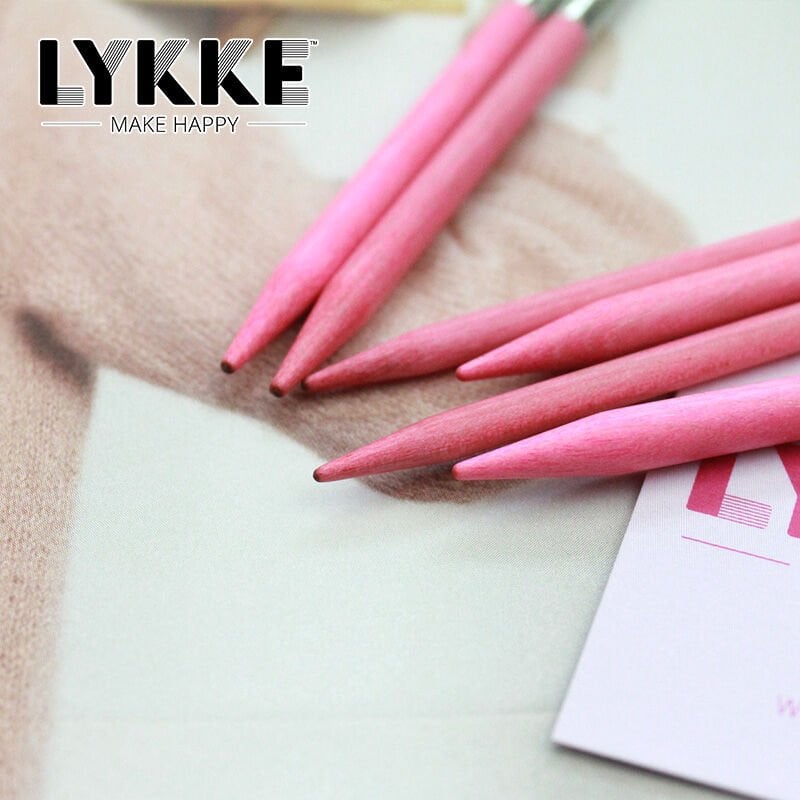 Lykke Blush Değiştirilebilir Misinalı Şiş 13cm