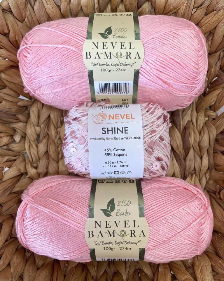 Kenar Detaylı Shine Bluz bamora3 - 44-46 BEDEN