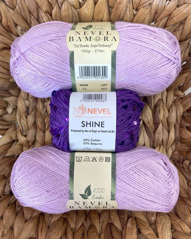 Kenar Detaylı Shine Bluz bamora5 - 44-46 BEDEN