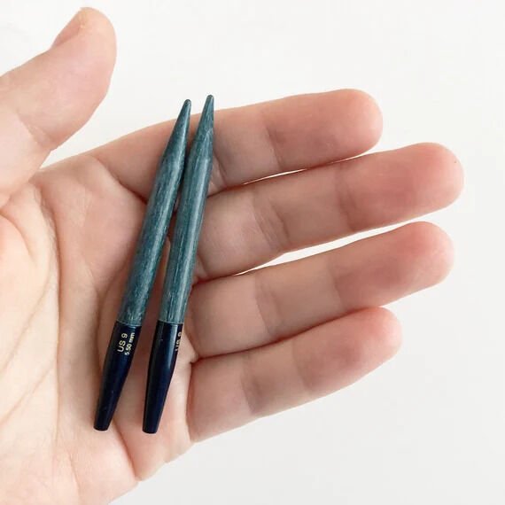 Lykke Indigo 7 cm Kısa Değiştirilebilir Misinalı Şiş Ucu