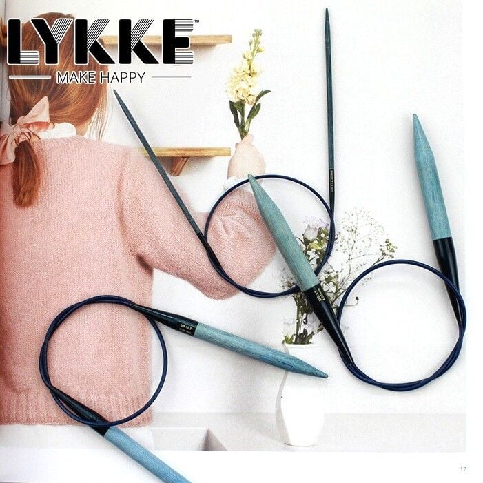 Lykke Indigo 7 cm Kısa Değiştirilebilir Misinalı Şiş Ucu