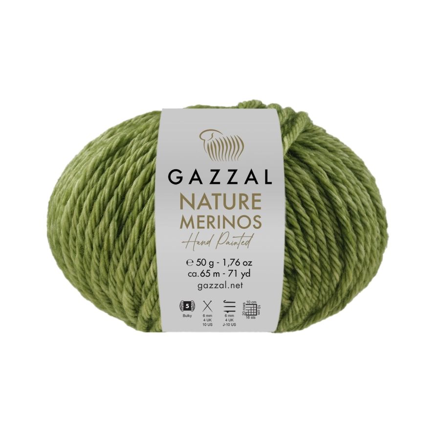 Gazzal Nature Merinos El Boyaması 8305