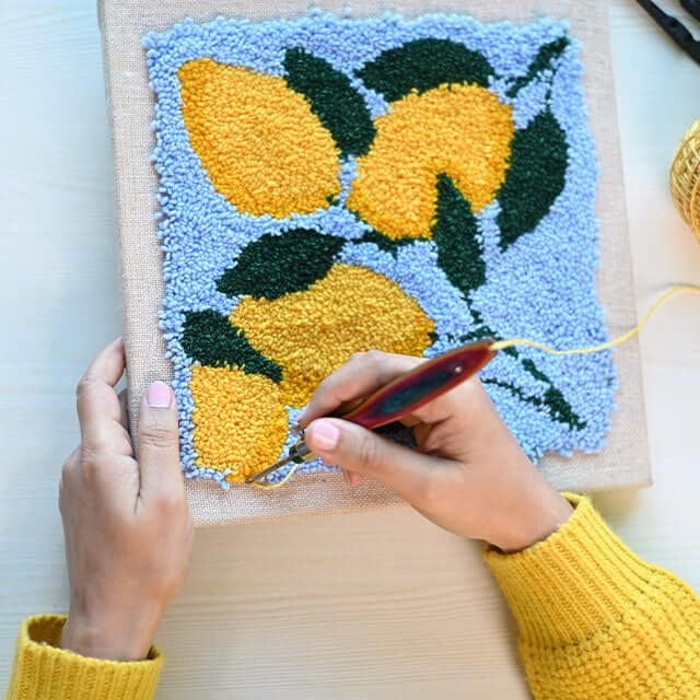 KnitPro The Vibrant Punch Needle Seti