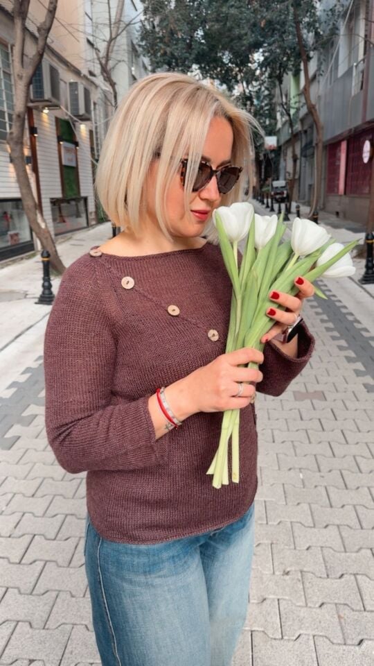 Valerie Örgü Bluz Kiti