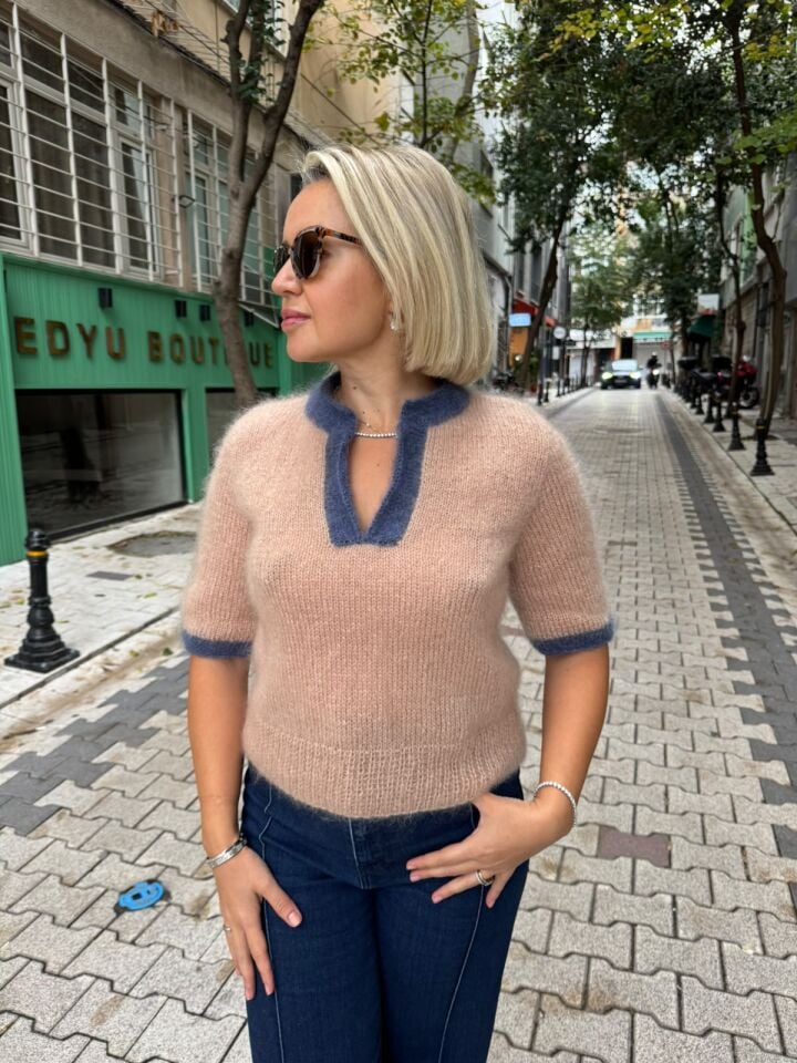 Silk Breeze Blouse Örgü Bluz Kiti