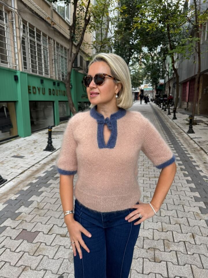 Silk Breeze Blouse Örgü Bluz Kiti