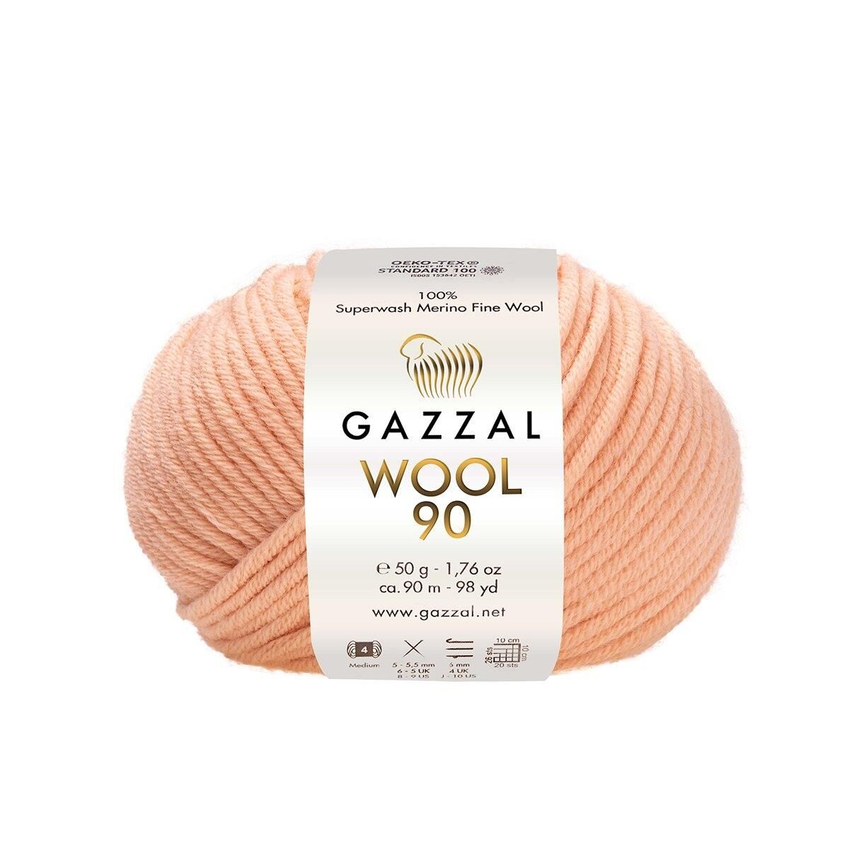 Gazzal Wool 90 El Örgü İpi 3652