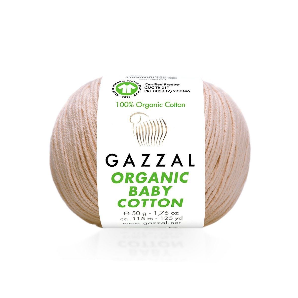 Organic Baby Cotton Popcorn Kazak Kit 442 - 46-48 BEDEN