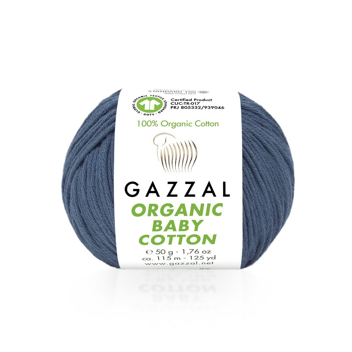 Organic Baby Cotton Popcorn Kazak Kit 434 - 46-48 BEDEN