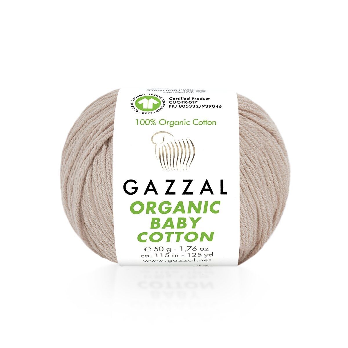 Organic Baby Cotton Popcorn Kazak Kit 416 - 42-44 BEDEN