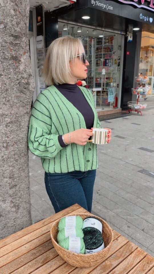 Elan Örgü Hırka Kiti