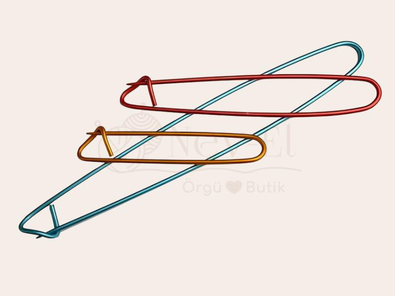 Knitpro Alüminyum İlmek Tutucu 3'lü Set